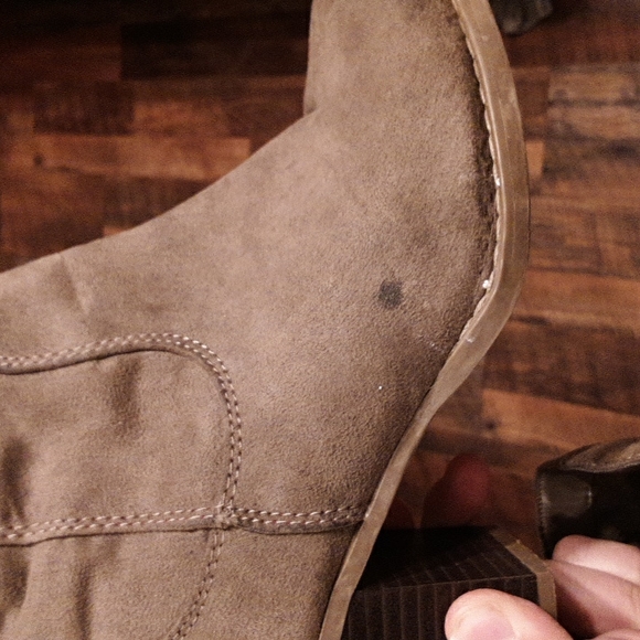 Faux leather ankle boots - Picture 2 of 8